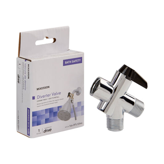 Mckesson Diverter Valve For Handheld Shower Spray Or Shower Massager, 24/Cs