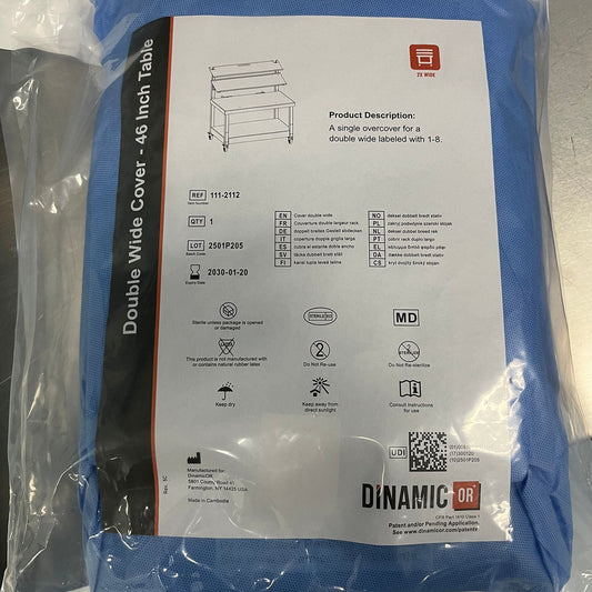 Drape, Tbl Dinamicor Disp Cvrw/Proced Fee App Sm 46" (12/Bx, 12/Bx