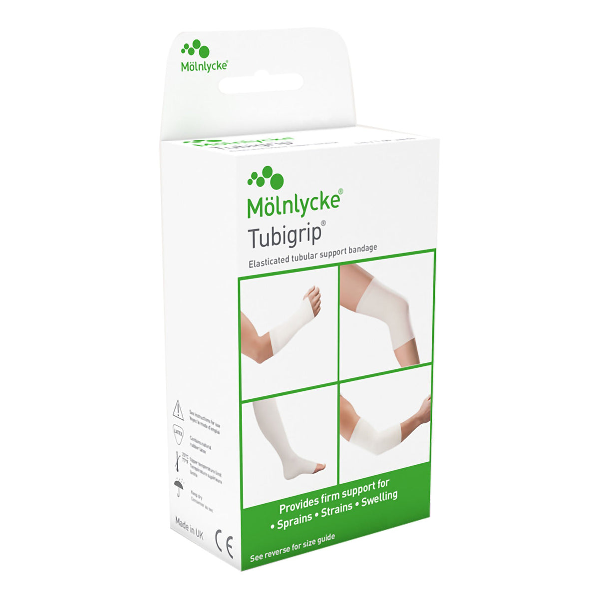 Tubigrip® Pull On Elastic Tubular Support Bandage, 1 Meter, Size E, 12/Bx