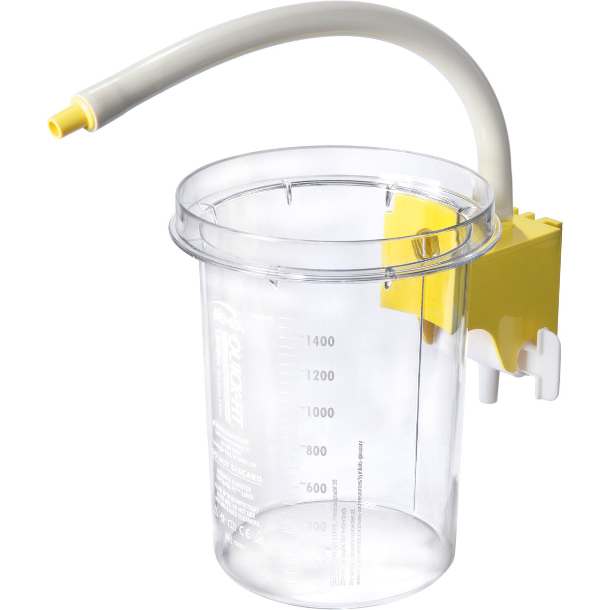 Quick-Fit™ Outer Suction Canister without Lid, 1500 mL, 1/EA