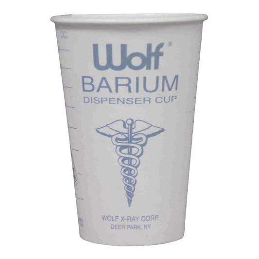 Wolf® Barium Cup, 14-Ounce Capacity, 100/Pk