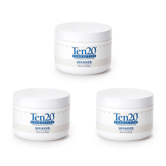 Ten20® Conductive Neurodiagnostic Electrode Paste, 8-Ounce Jar, 3/Pk