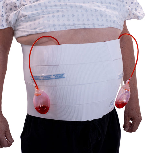 Dale® 4 Panel Abdominal Binder with EasyGrip™ Strip, 60 – 75 Inch Waist, 1/BX
