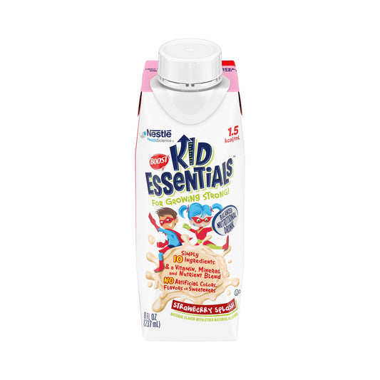 Boost® Kid Essentials™ 1.5 Balanced Nutritional Drink, Strawberry, 8-Oz. Carton, 24/Cs