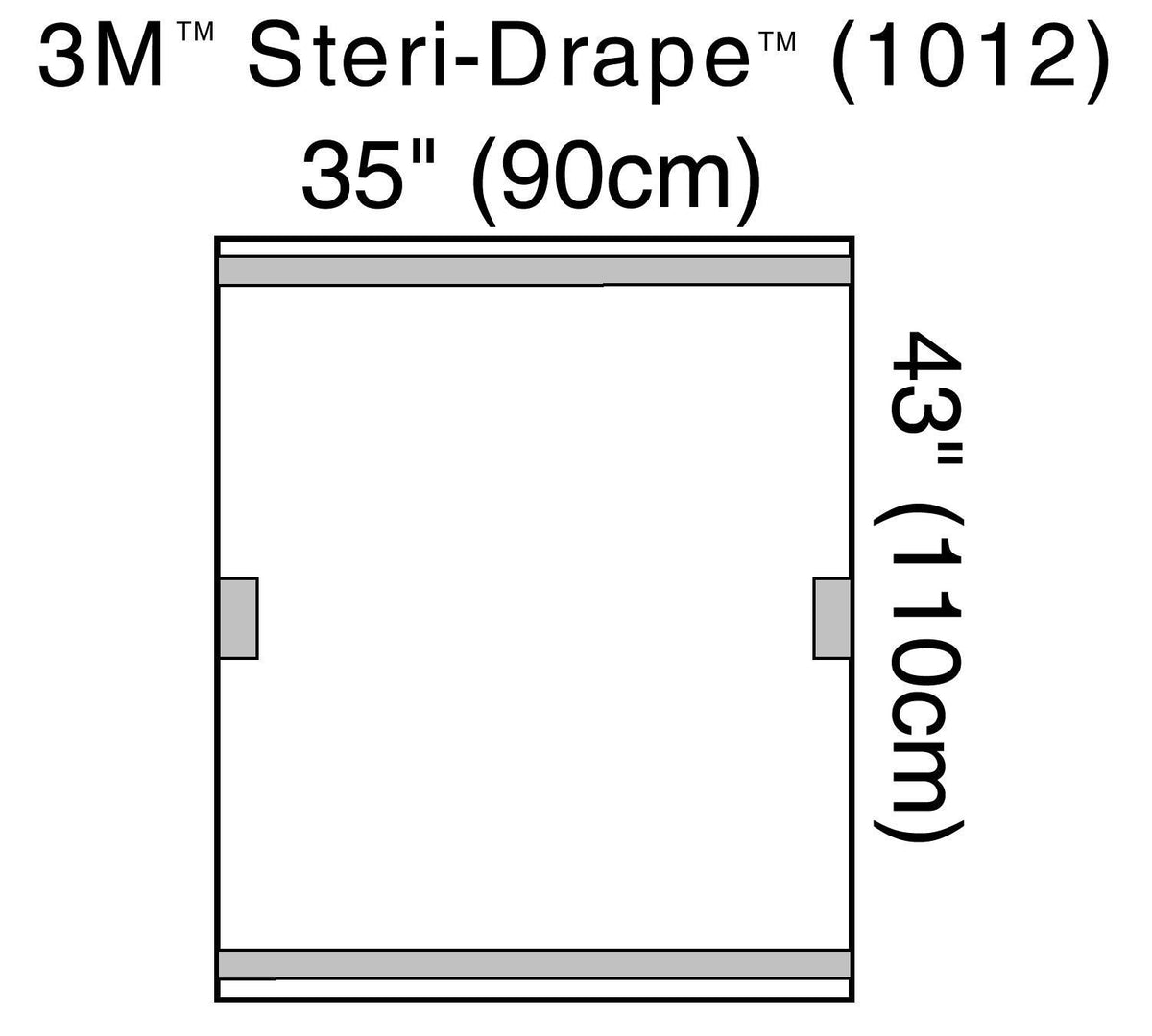 3M™ Steri-Drape™ Fluoroscope Cover Transparent Plastic, Disposable, 35 X 43 Inch, 40/Cs