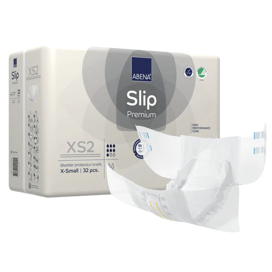 Abena® Slip Premium Xs2 Incontinence Brief, X-Small, 32/Pk