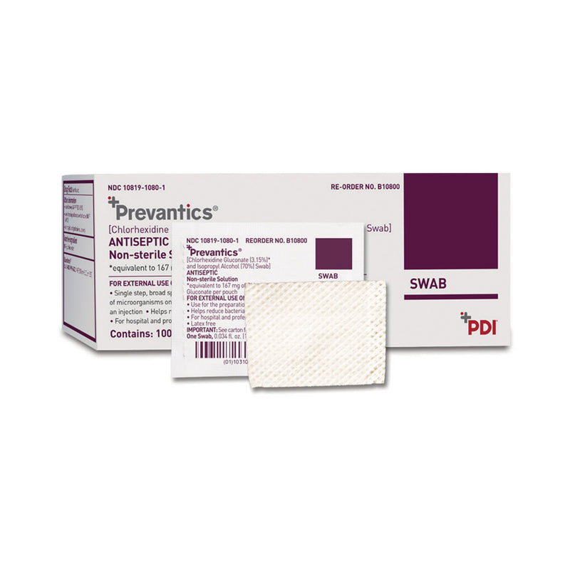 PREVANTICS® SWAB, SOLD AS 1000/CASE PROFESSIONAL B10800