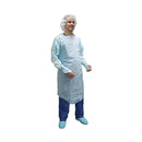 GOWN, SMS, AAMI LEVEL 2 ISOLATION, FULL BACK W/ ELASTIC CUFF, YELLOW, UNIVERSAL, 100/CS, SOLD AS CASE ASPEN 10000651