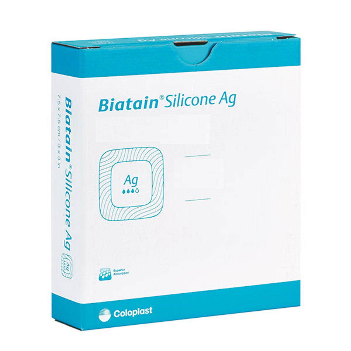 Biatain® Ag Calcium Alginate Dressing with Silver, 6 x 6 Inch, 1/EA