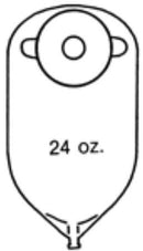 Nu-Hope Laboratories 1-Piece Urostomy Pouch, 10/BX