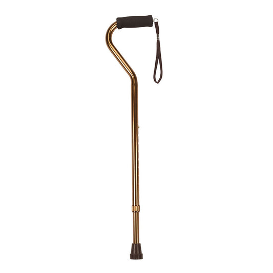 Drive™ Bronze Offset Cane, 30 – 39 Inch Height, 1/Ea