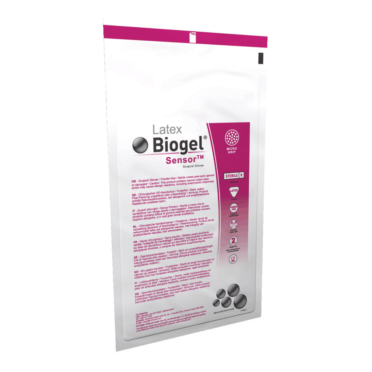 Biogel® Sensor™ Latex Surgical Glove, Size 6, Straw Color, 200/CS