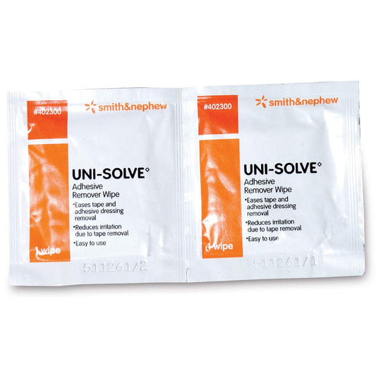 Uni-Solve™ Adhesive Remover, 2.5 X 2.5 Inch Wipe, 1000/Cs