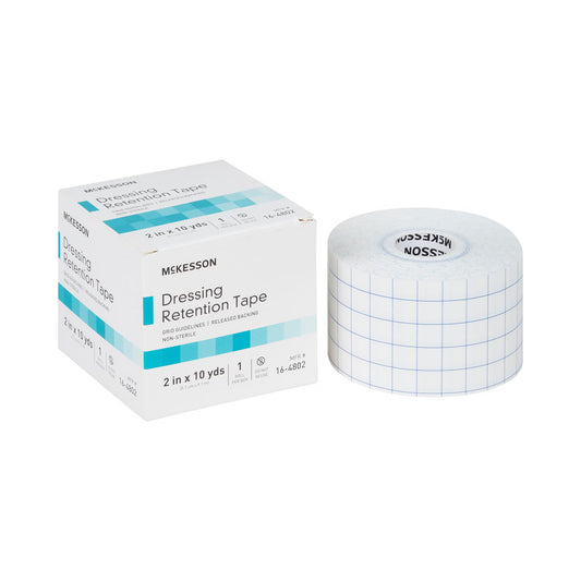 Mckesson Nonwoven Fabric Dressing Retention Tape, 2 Inch X 10 Yard, 24/Cs