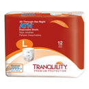 TRANQUILITY® ATN INCONTINENCE BRIEF, LARGE, SOLD AS 96/CASE PRINCIPLE 2186