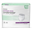 MCKESSON EXTENDED WEAR MAXIMUM ABSORBENCY UNDERWEAR, EXTRA LARGE, SOLD AS 48/CASE MCKESSON UWEXTXL
