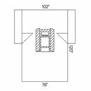 Halyard Laparoscopic / Cholecystectomy Abdominal Drape, 102 x 72 x 120 Inch, 10/CS