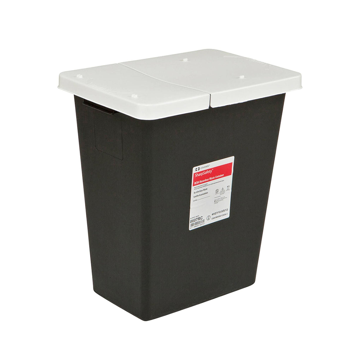 SharpSafety™ RCRA Waste Container, 18 Gallon, 18.25 x 26 x 12.75 Inch, 1/EA