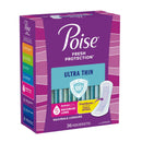 POISE® FRESH PROTECTION™ ULTRA THIN PADS, MAXIMUM LONG, SOLD AS 36/PACK KIMBERLY 54352