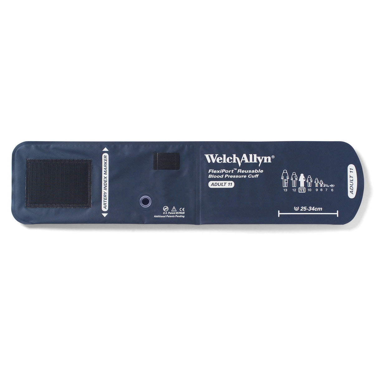 Flexiport Cuff, Two-Tube Bladder, 1/Ea
