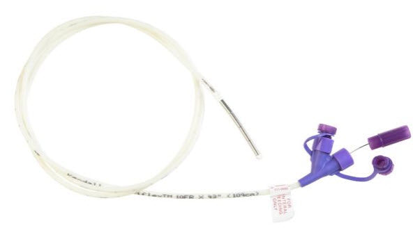 Cardinal Health Kangaroo Nasogastric Feeding Tubes With Standard Tip Tube Feeding Nasogas 5G 12Fr55L Stylet 10/Cs -8884721255 - BriteSources