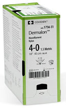 SUTURE, REVERSE CUTTING, SIZE 4-0, BLACK, 36", NEEDLE C-14, 3/8 CIRCLE, 3 DZ/BX, SOLD AS BOX MEDTRONIC/MINIMALLY 10000446