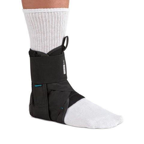 ANKLE WALKER, EQUALIZER LOW TOP BLK XLG, 1/EA