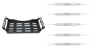 Dental Scaler SMS1-2 Light wt. metal Handle, 5 pc set - Osung USA