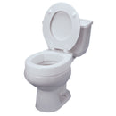 Tall-Ette® Elongated Hinged Elevated Toilet Seat, 1/EA