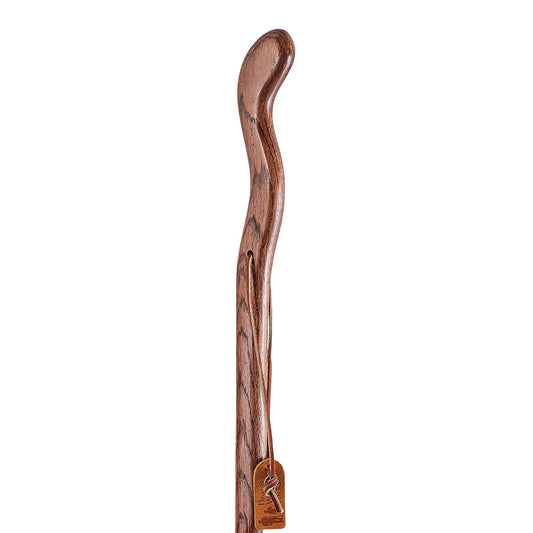Brazos™ Fitnesswalker Handcrafted Walking Stick, 48-Inch, Red, 1/Ea