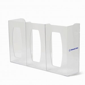 Holder, Glove Three Kc Wall Mount 43.4Cmx25.7Cmx10.7Cm (6/Cs, 1/Ea