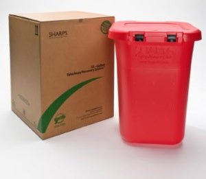 Takeaway Recovery System Sharps Container, 1/Ea