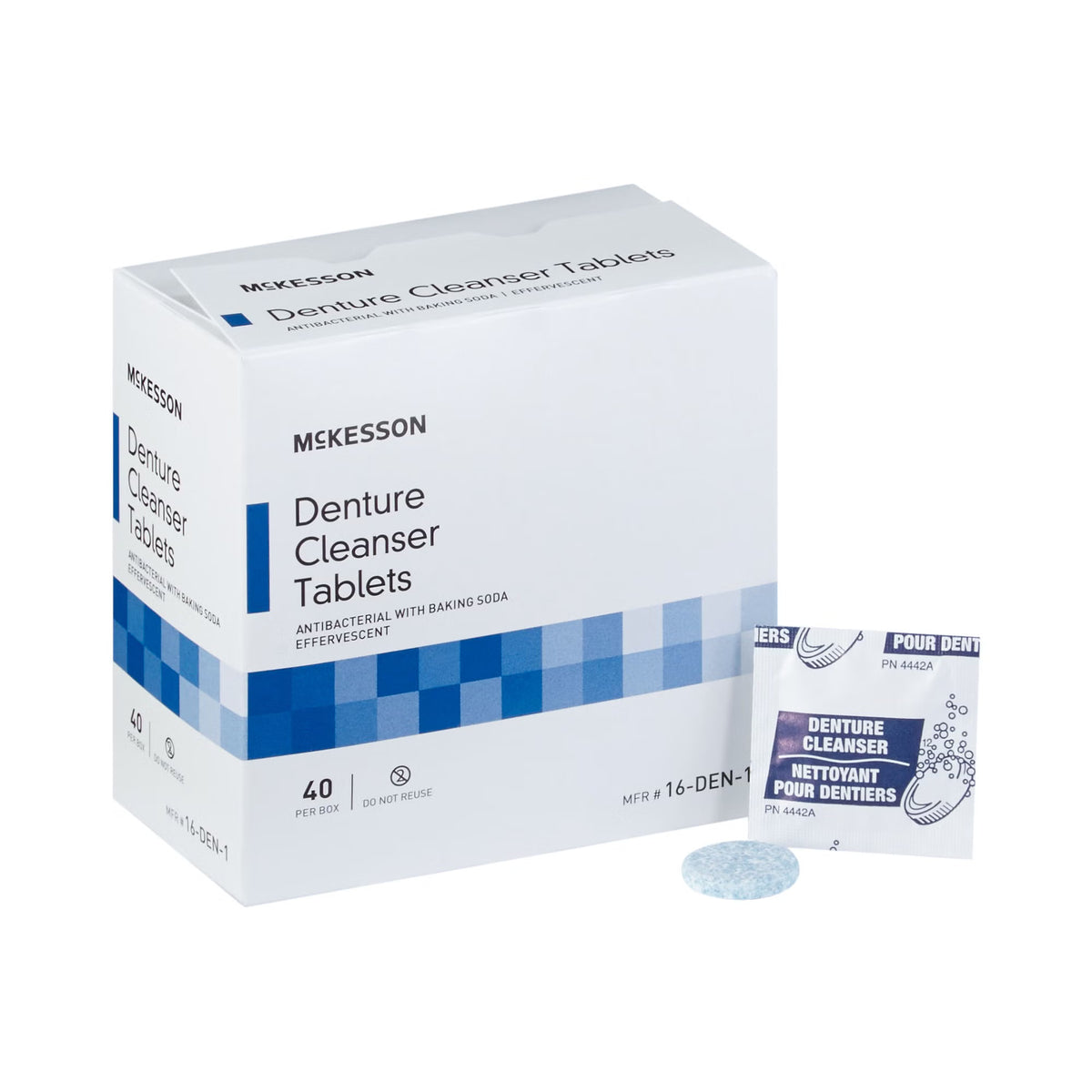 Mckesson Denture Cleaner, 12/Cs