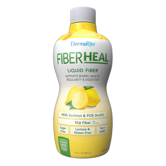 FiberHeal™ Lemon Twist Liquid Supports Bowel Health, Regularity and Digestion, 6/CS