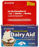 MAJOR® LACTASE ENZYME DIETARY SUPPLEMENT, SOLD AS 1/BOTTLE MAJOR 00904522452