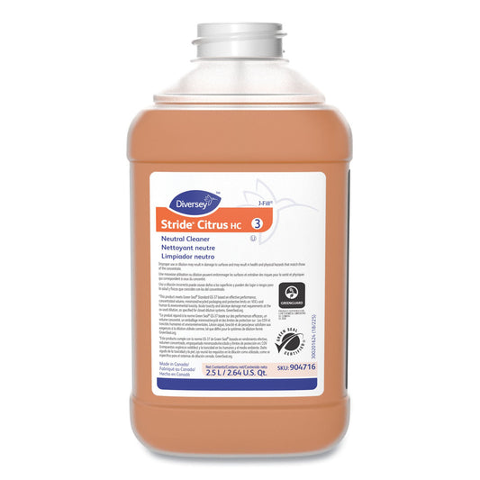 Stride® Floor Cleaner, 2/Cs