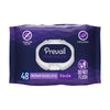 Prevail Personal Wipe with Aloe and Vitamin E, 8 X 12 Inch, 12/CS
