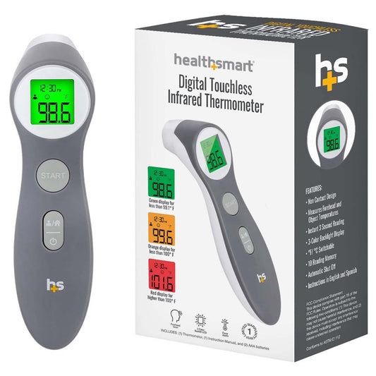 Healthsmart® Digital Touchless Infrared Thermometer, 1/Ea