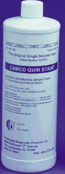 Camco Quick® Wright Stain, 946 mL, 1/EA
