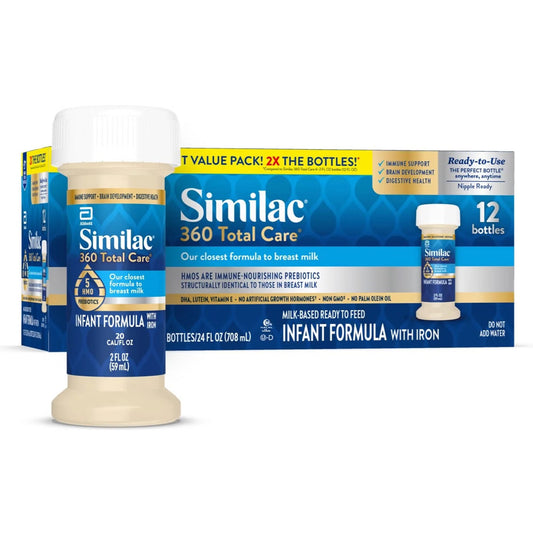 Similac, Total Care 360 Readyto Feed 2Oz (12/Pk 2Pk/Cs), 12/Pk