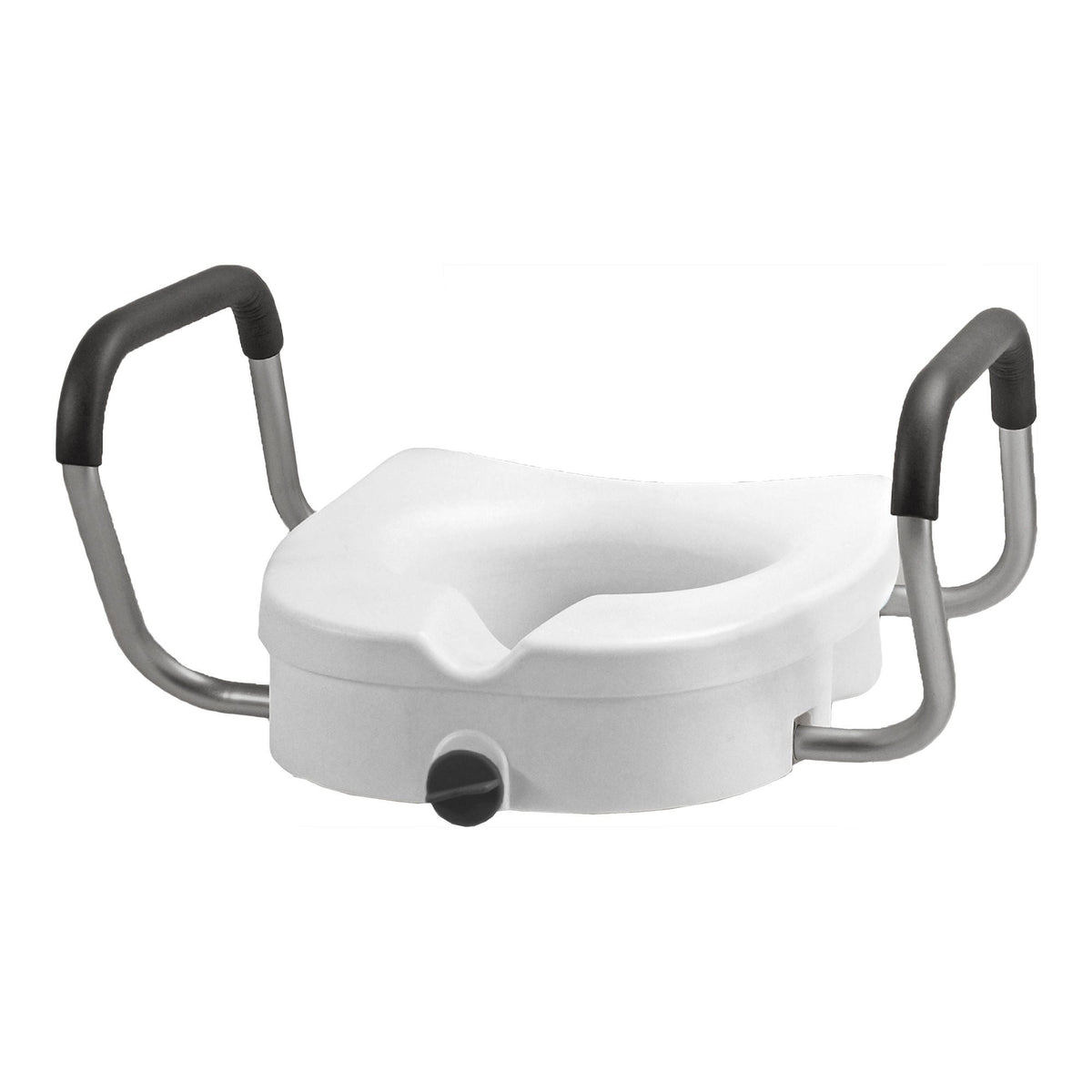 Nova Ortho-Med Raised Toilet Seat with Detachable Arms, 5 Inch Height, 2/CS