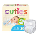 Cuties® Complete Care Diapers, Newborn, 200/CS