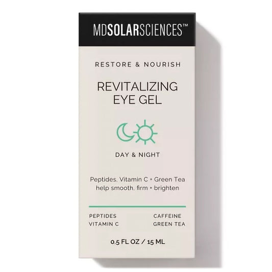 MDSolarsciences™ Revitalizing Eye Gel, 0.5-ounce bottle, 24/CS