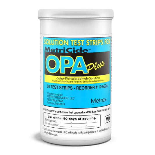 Test Strip, Opa Plus Metricide(60/Bt 2Bt/Cs), 2/Cs