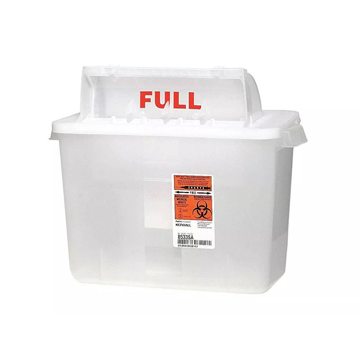 CONTAINER, SHARPS CLR 2GL (10/CS), 10/CS