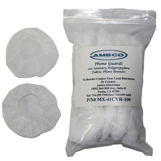 Ambco Sanitary Headset Cover For Use With Maico Mx-41/Ar Audiometer Headset, 1/Bg