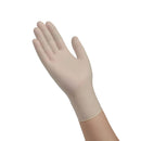 Positive Touch® Latex Exam Glove, Large, Ivory, 100/BX