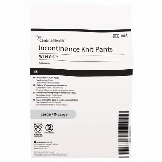 Wings™ Unisex Knit Pant, Large / Extra Large, 10/Cs