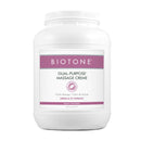 Biotone® Dual-Purpose Massage Crème with Arnica and Ivy Extracts, 1-gallon Jar, 1/EA