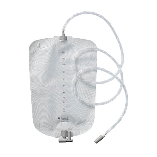 Conveen® Security+ Urinary Night Drainage System, Vinyl, 2000 Ml, 10/Bx